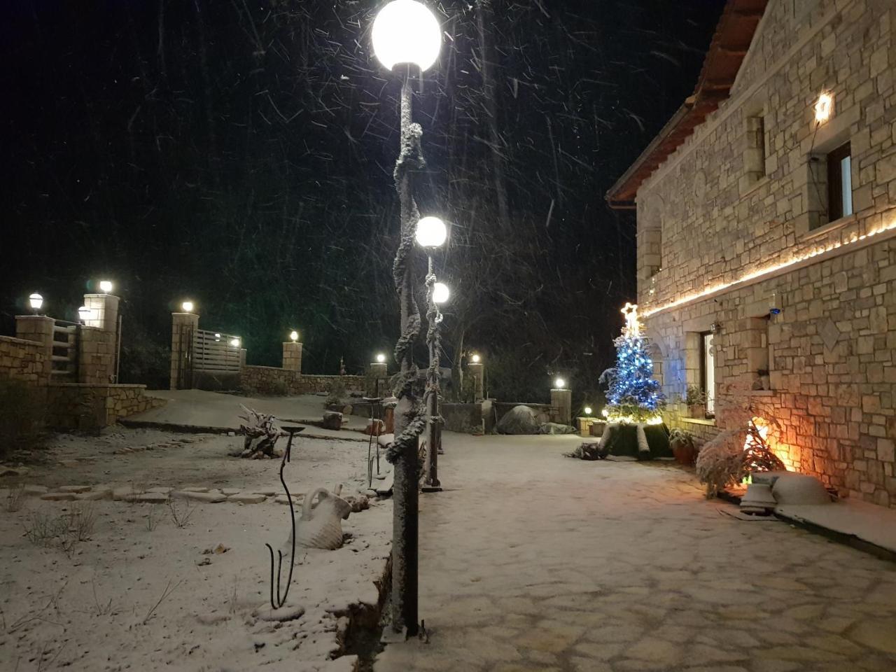Petra & Elato Art Hotel Valtessiniko Bagian luar foto